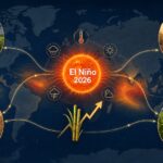 Impact of El Niño 2026 on the global sugar market and sugarcane production infographic