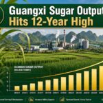 Guangxi sugar production 2025/26 statistics chart