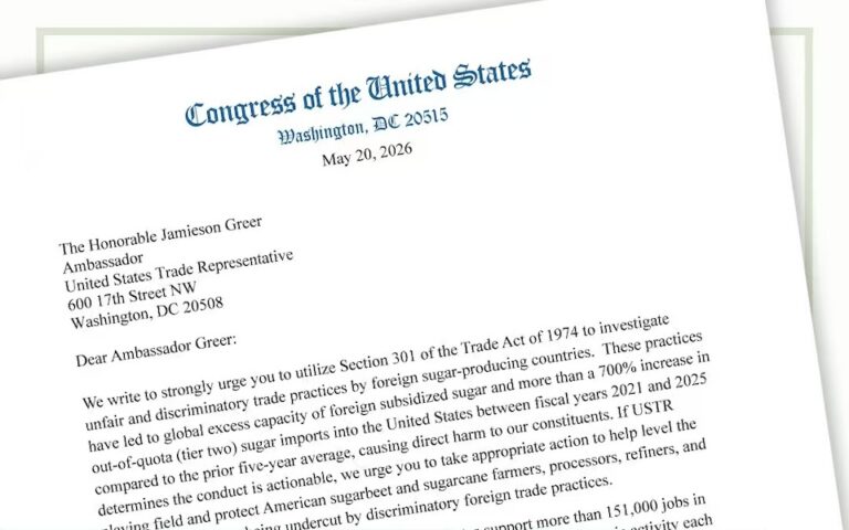 The US sugar industry Section 301 investigation petition initiated by lawmakers to protect domestic sugarcane and sugarbeet farms