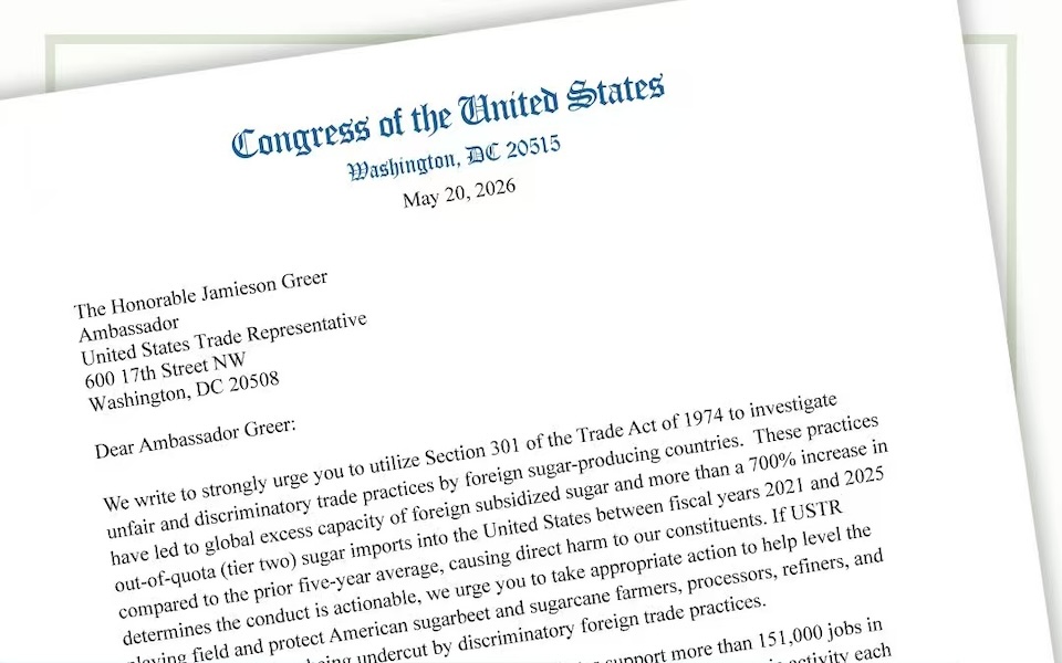 The US sugar industry Section 301 investigation petition initiated by lawmakers to protect domestic sugarcane and sugarbeet farms