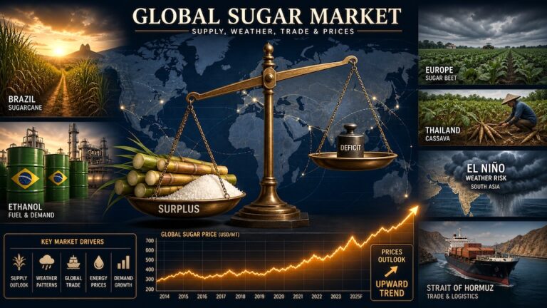 Global Sugar Market Deficit 2026/27 Supply Demand Forecast Chart
