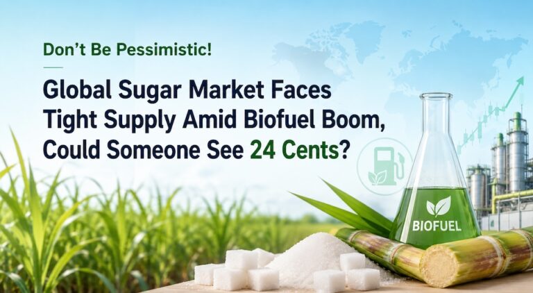 Global sugar market outlook 2026/27 analysis infographic