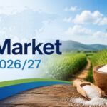 Global sugar market outlook 2026 and 2027 production trends statistical chart banner