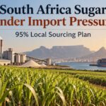South Africa is seeking to protect domestic sugar sales as lower-priced imports increase pressure on local growers and mills.